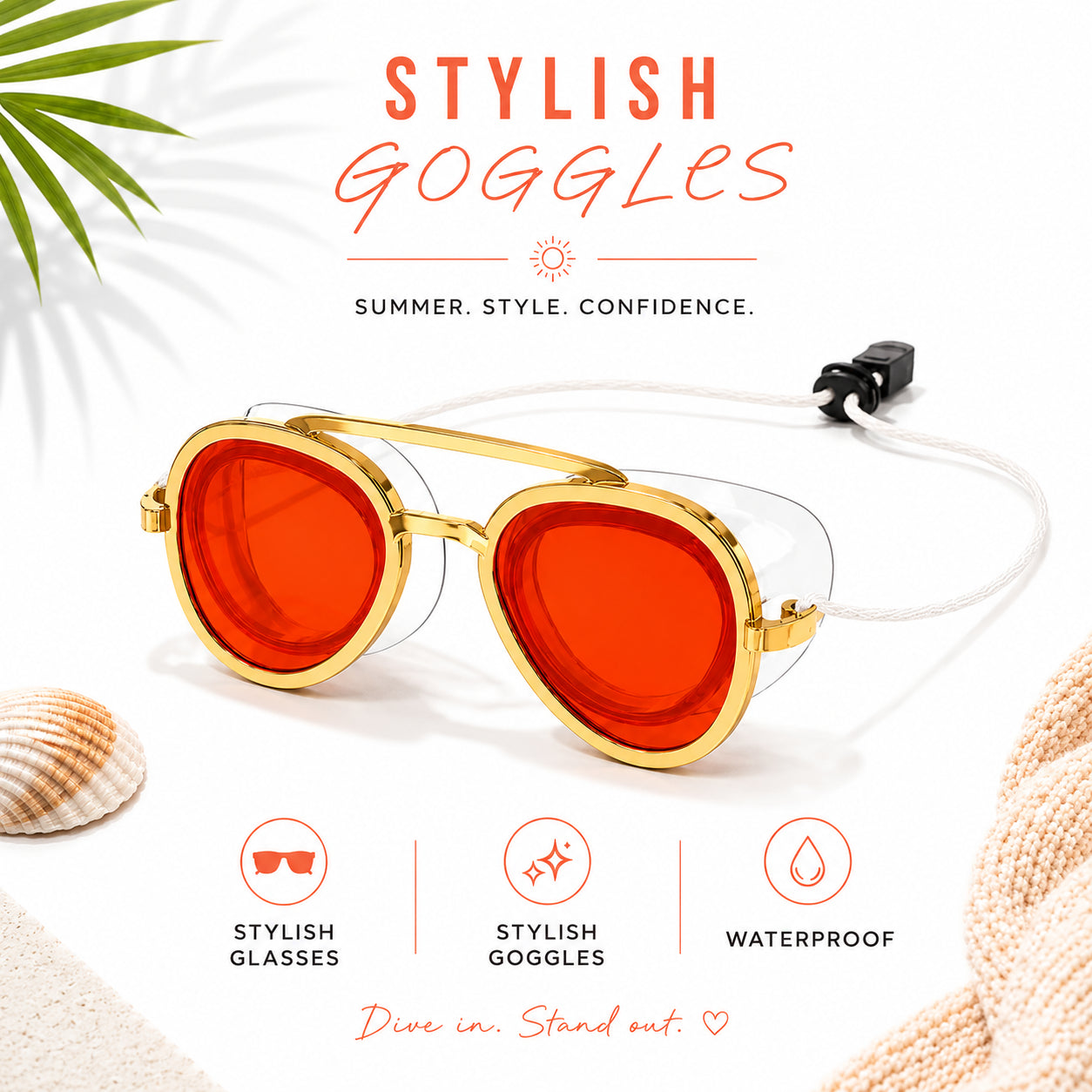 Lunettes de Natation Aviator