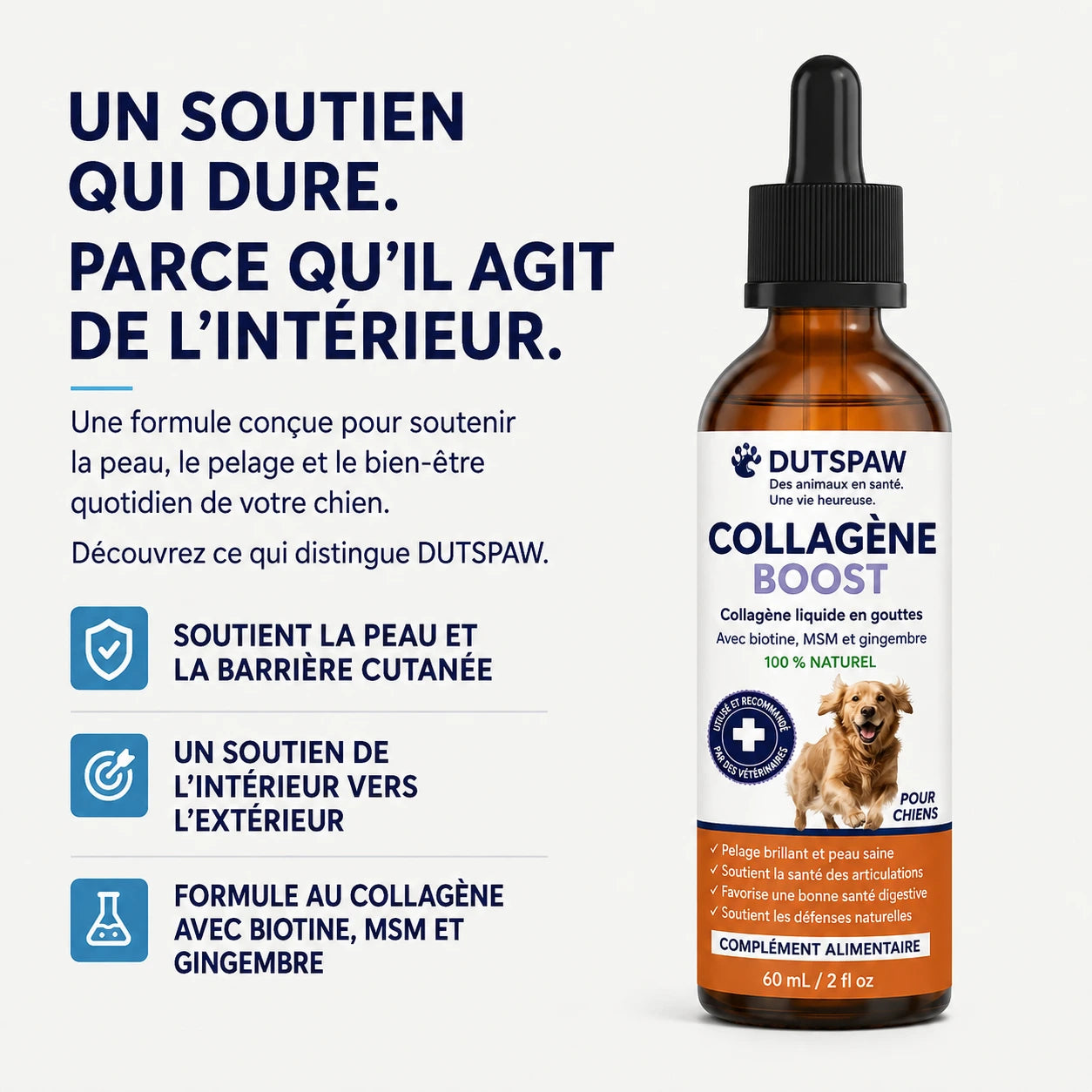 Healthy Petz Collagène Liquide Premium